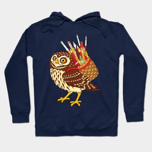 Art Owl Hoodie